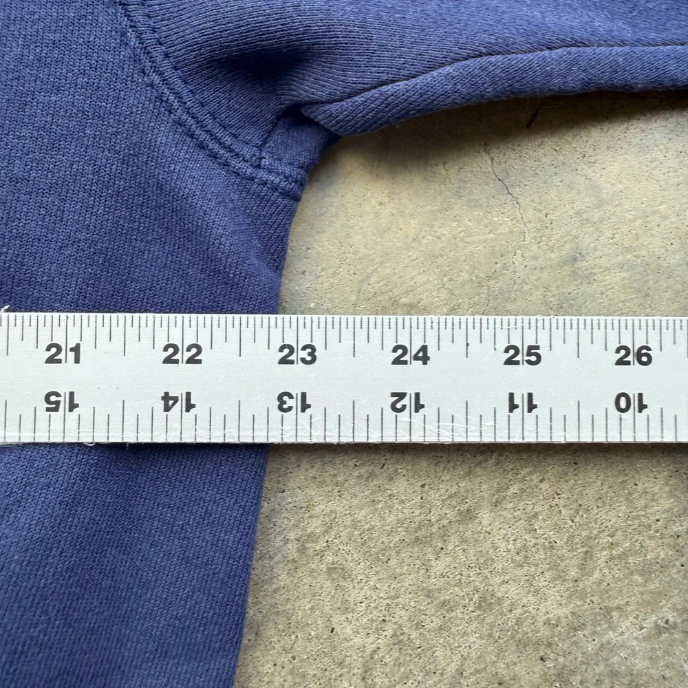 Vintage Hanes Heavyweight Deer Graphic Sweatshirt Navy Blue XL Made in USA Buck